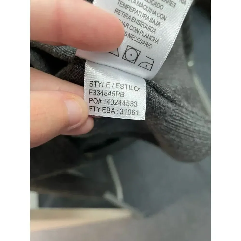 Sag Harbor Grey Plus Sweater